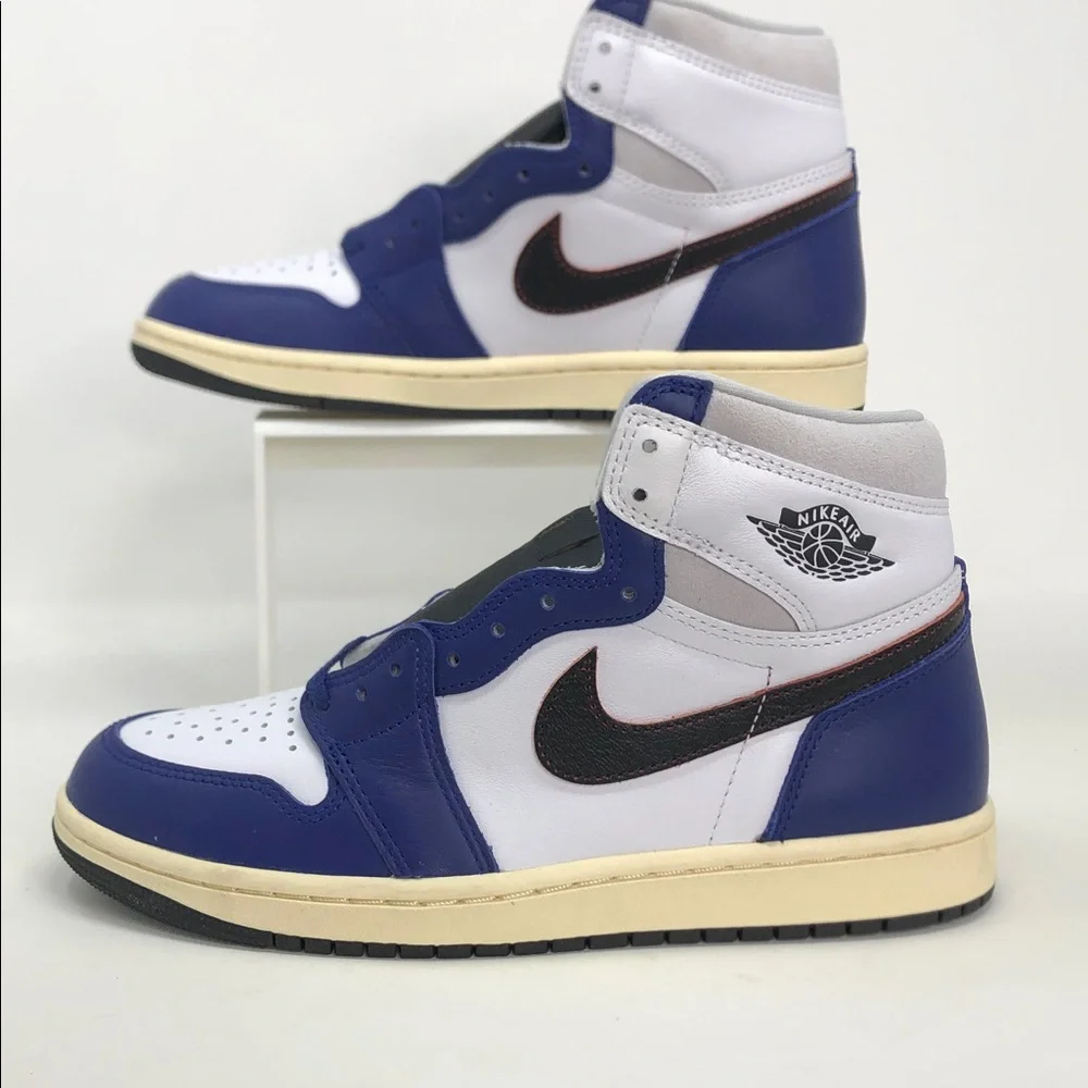 Air Jordan 1 Retro High OG Rare Air D5485-100 Men’s Sneakers-Size 7.5 (Defect)
